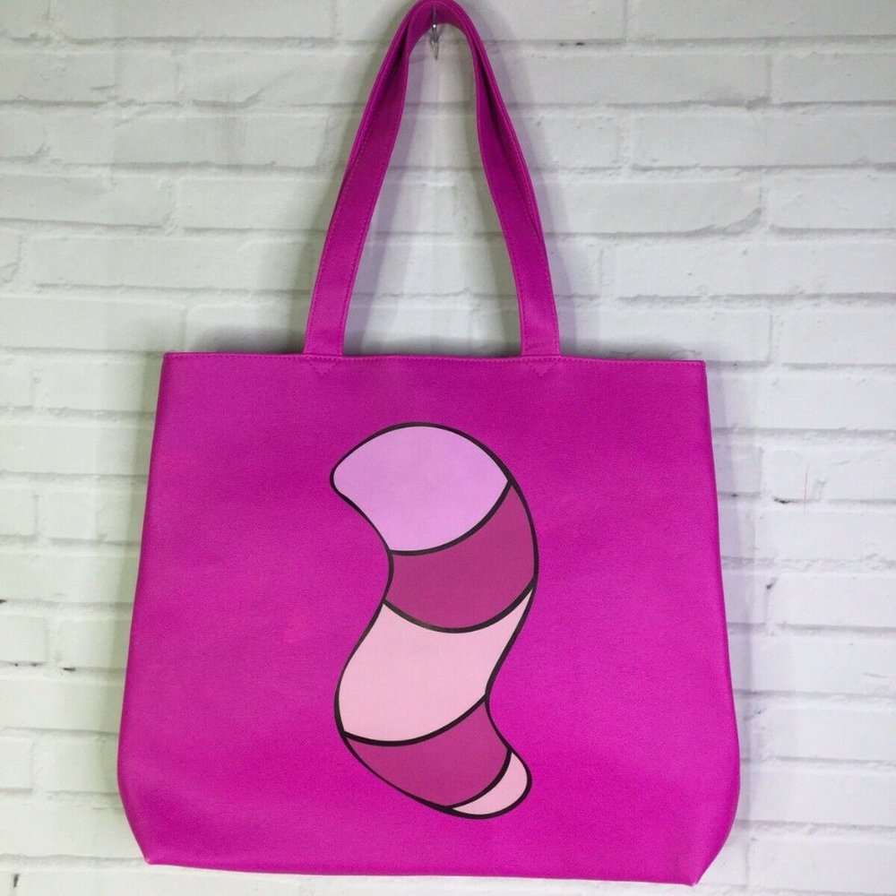 Disney Cheshire Cat Alice In Wonderland Pink Bag - Picture 2 of 9